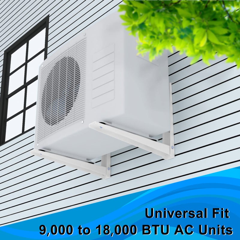 Air Jade 9,000-18,000 BTU Wall Mounting Bracket for Ductless Mini Split Air Conditioner Heat Pump Systems, Universal Mini Split Bracket, Support Up to 280 lbs - Image 5